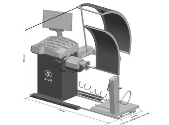   BALANCEADORA DE RUEDAS
TRUCKER LUXE 