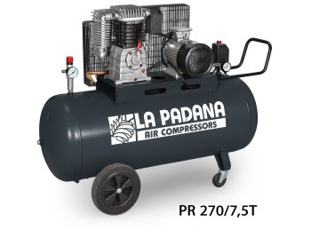 7,5 HP - A/B - 830 L/M
Tanque 270 LT - Trifásico