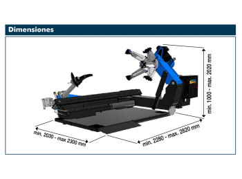   DESARMADORA DE RUEDAS 
F-562M 