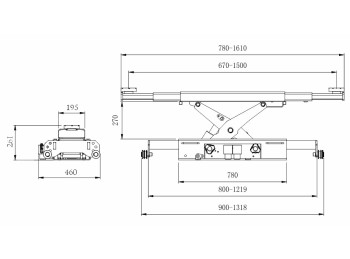  CRIQUE TRANSVERSAL HIDRONEUMATICO
SKL J4T-A - 4 TN
