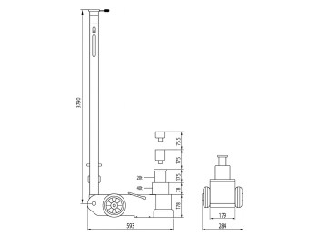 CRIQUE HIDRONEUMATICO
SKL 40-2QL - 40 TN