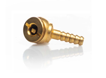 Racord bolita 
 para manguera 6mm