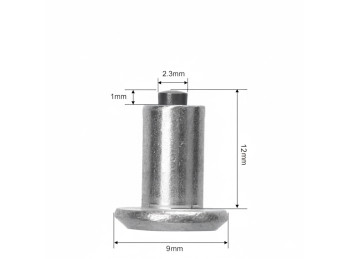 Clavos para nieve 
Ø 9 mm Base x 12 mm Largo