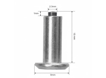 Clavos para nieve 
Ø 9 mm Base x 15 mm Largo