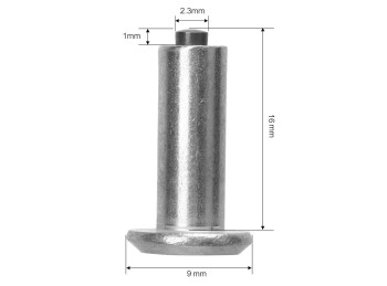 Clavos para nieve
 Ø 9 mm Base x 16 mm Largo
