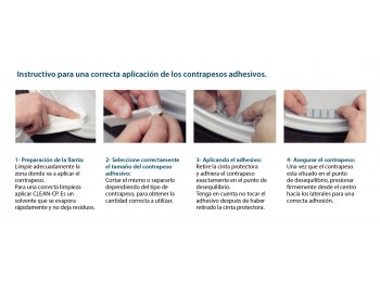 Contrapesos
 ADHESIVO Camión 100 grs.