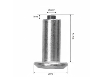 Clavos para nieve 
Ø 9 mm Base x 14 mm Largo